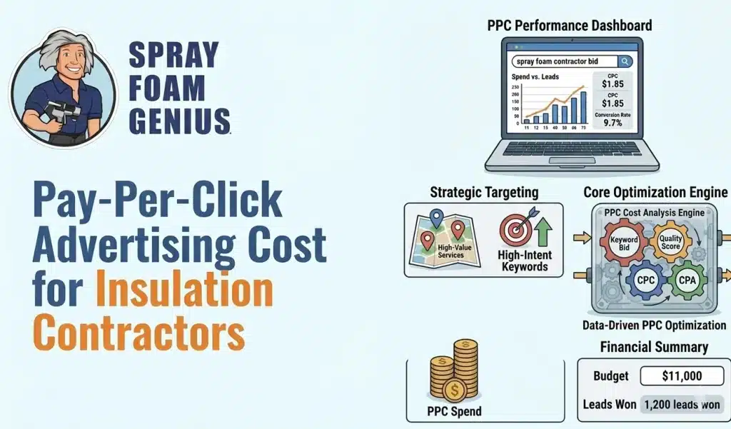 How Much Does Pay-Per-Click Advertising Cost for Insulation Contractors