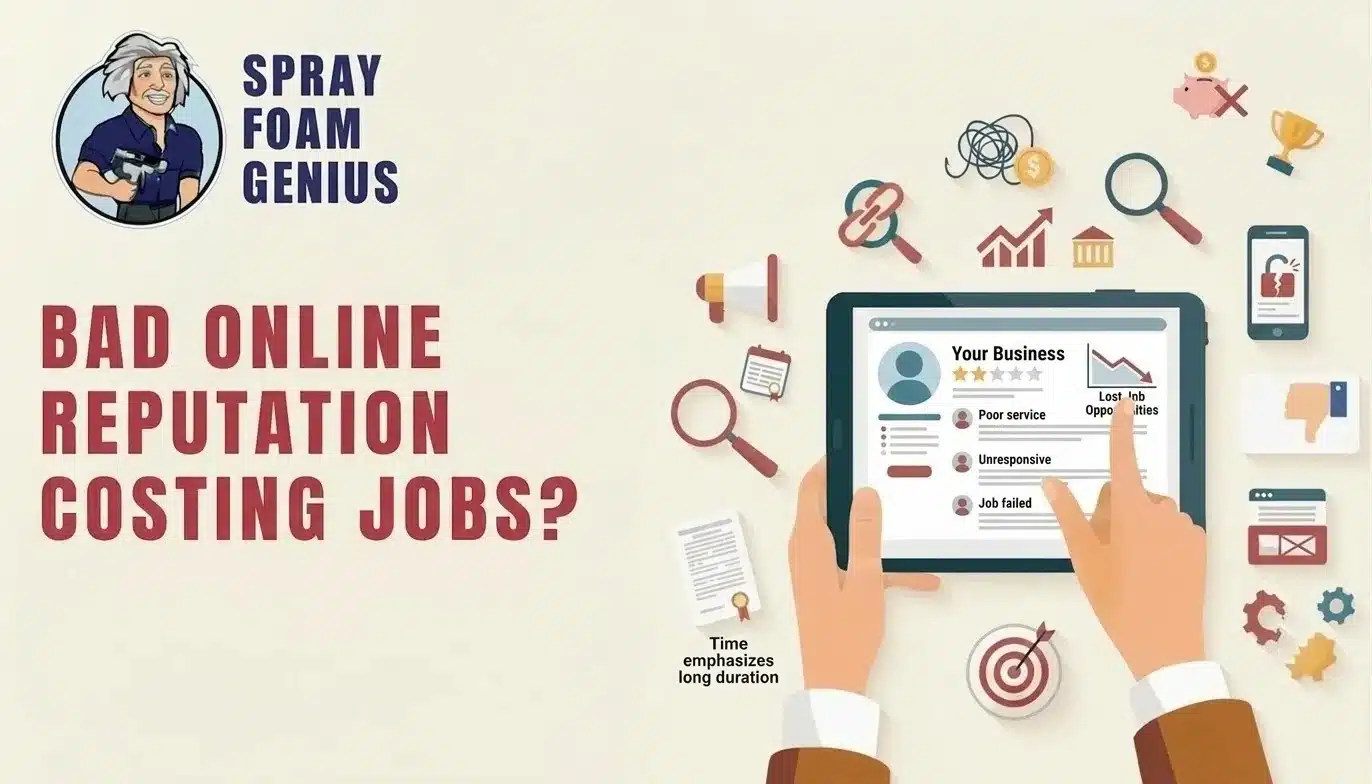 How a Bad Online Reputation Is Costing Your Insulation Company Jobs Right Now