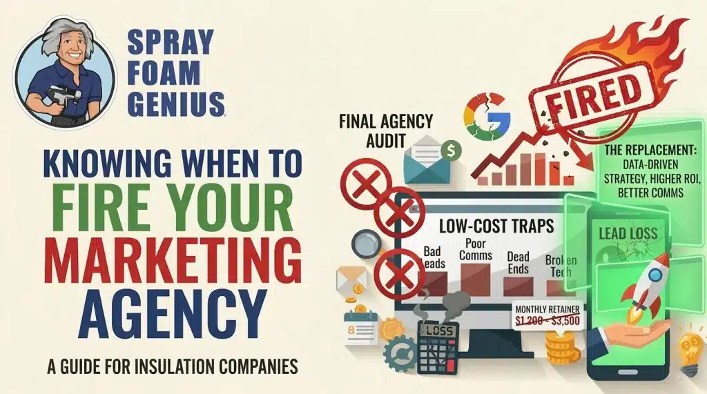 How to Know When to Fire Your Marketing Agency as an Insulation Contractor