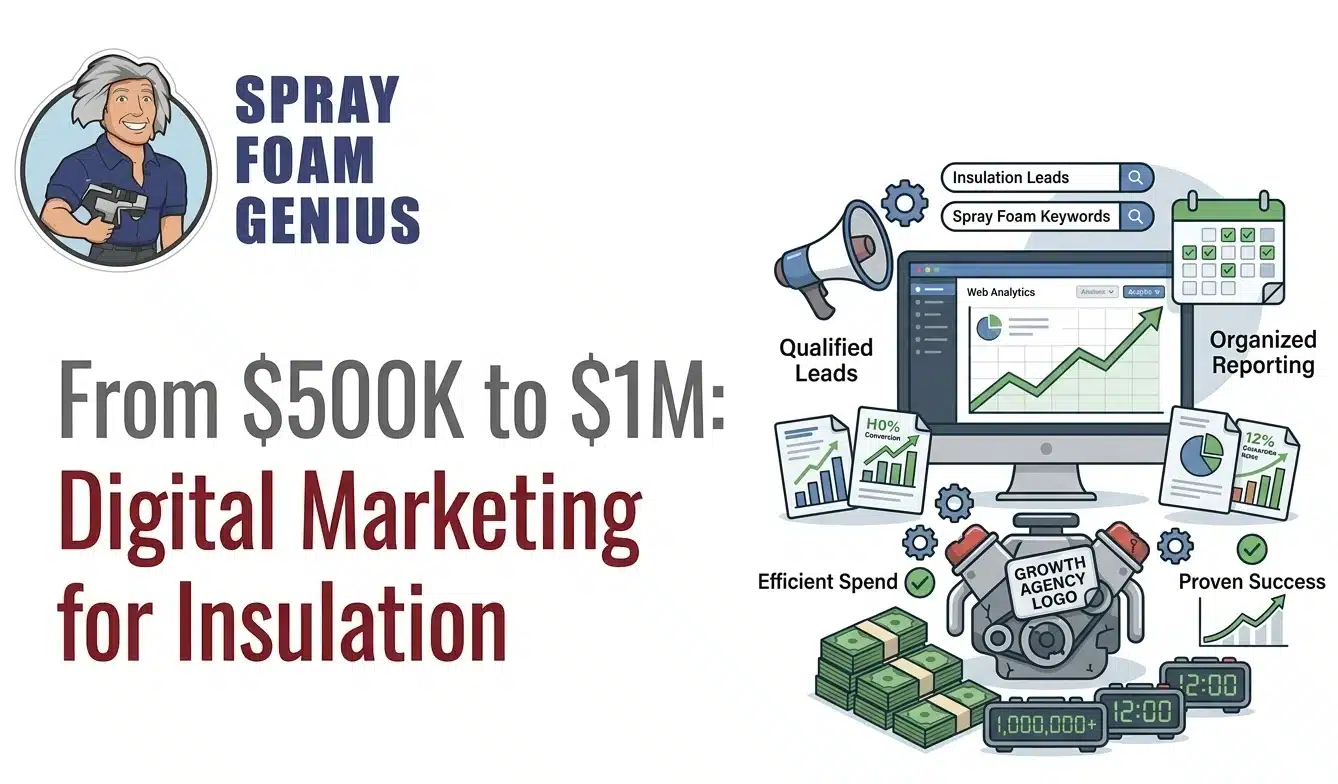 How to Take Your Insulation Company From $500K to $1M Using Digital Marketing How to Take Your Insulation Company From $500K to $1M Using Digital Marketing