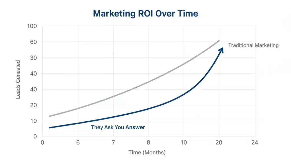 Marketing ROI Over Time