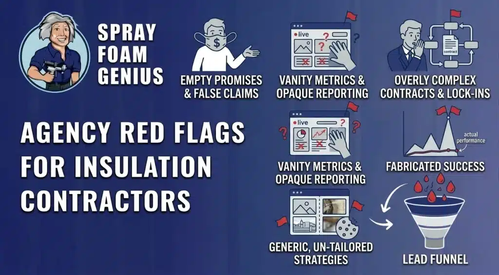 Red Flags to Watch For When Hiring a Marketing Agency as an Insulation Contractor
