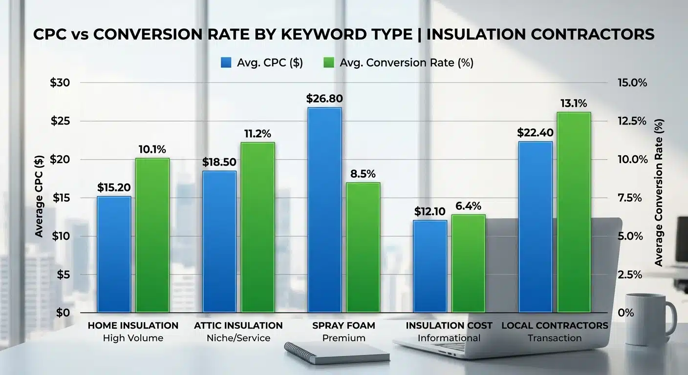 Understanding PPC Costs for Insulation Contractors Understanding PPC Costs for Insulation Contractors