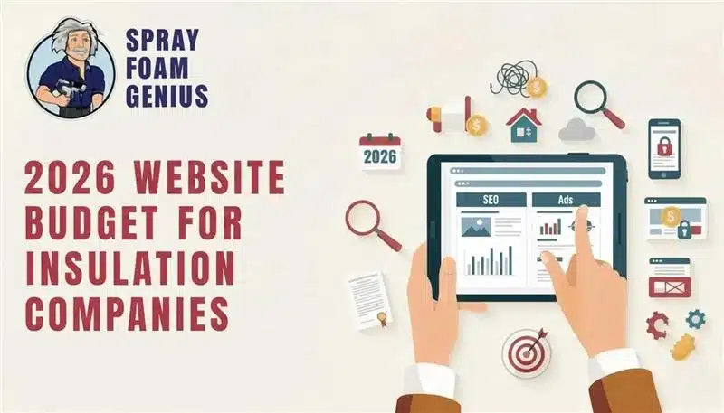 What Should an Insulation Company Budget for a New Website in 2026