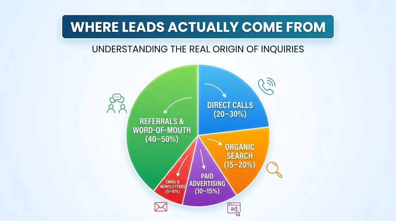 Where Leads Actually Come From
