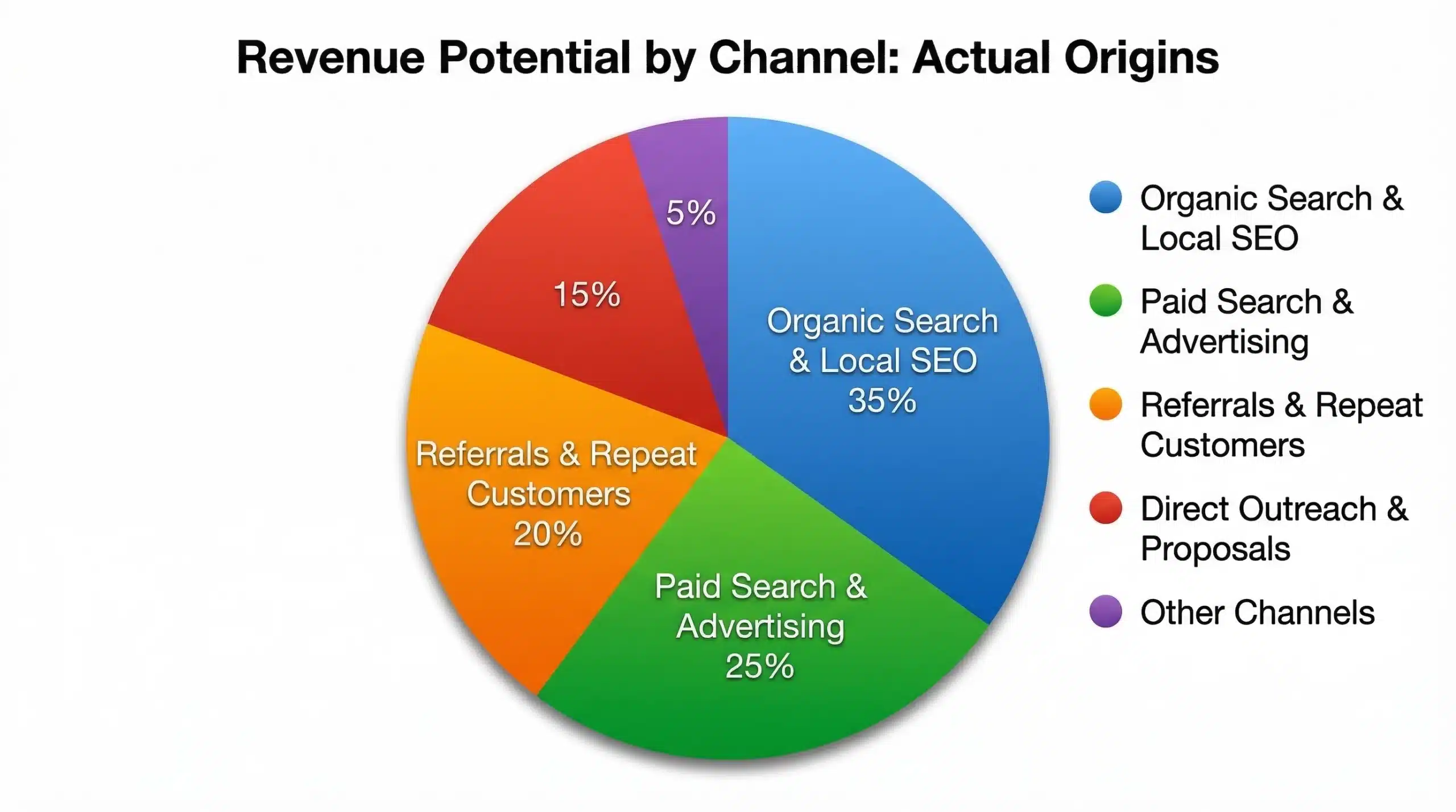 Where Revenue Actually Comes From Where Revenue Actually Comes From