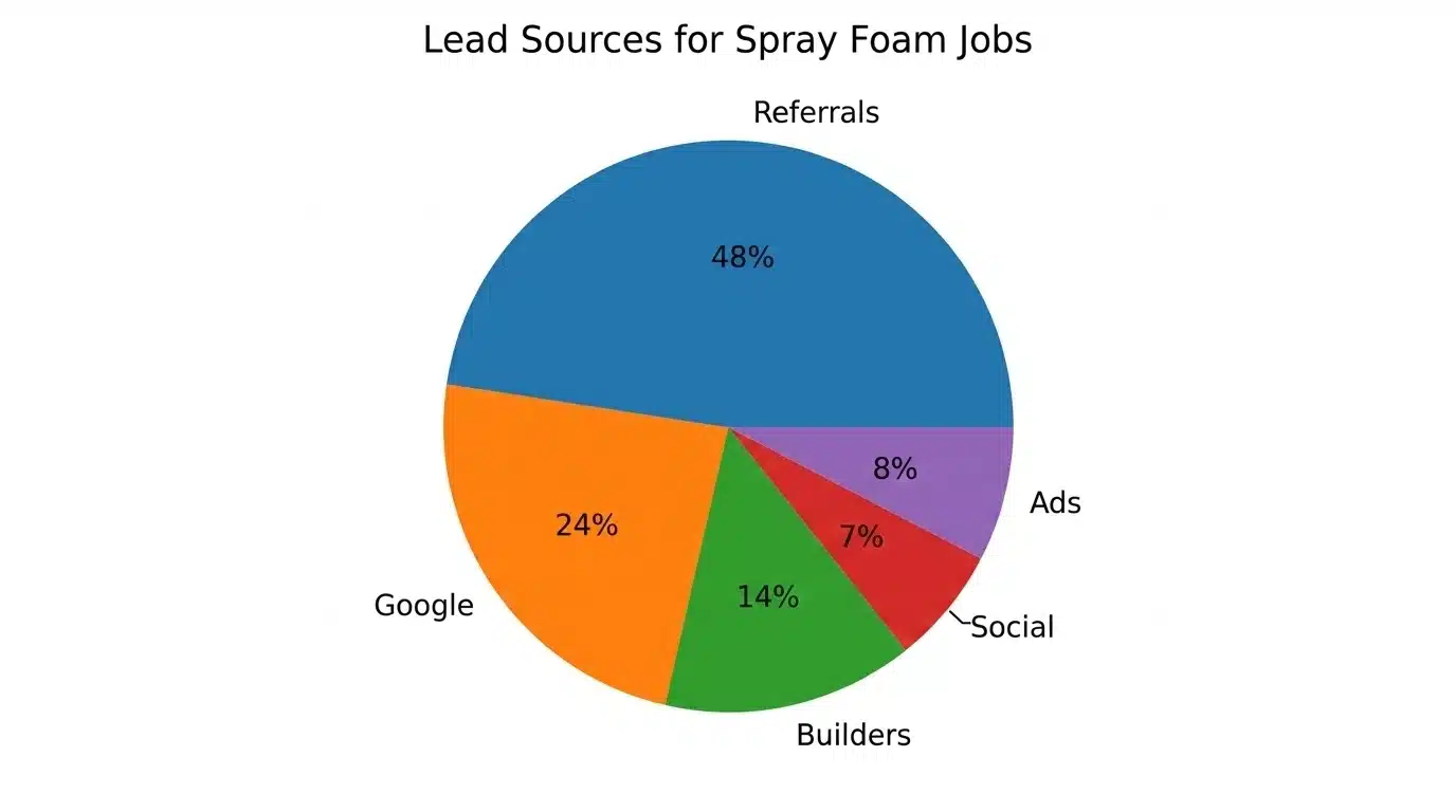 Where Spray Foam Jobs Actually Come From