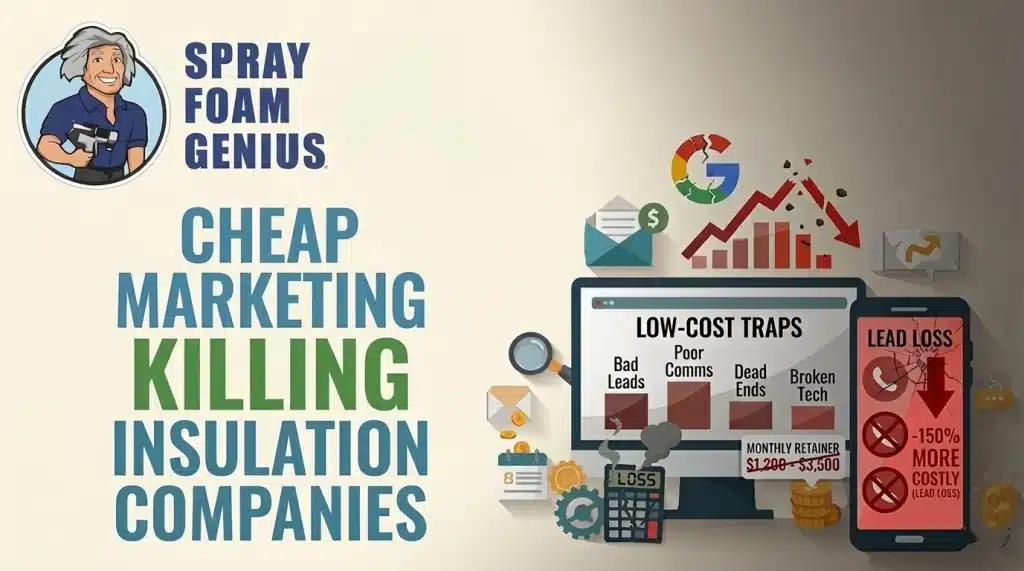 Why Cheap Marketing Is Destroying Insulation Companies (And What to Do Instead)