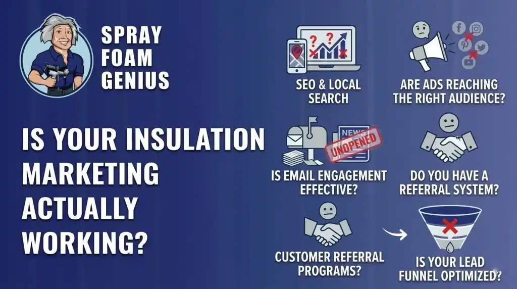 Why Insulation Contractors Can't Tell If Their Marketing Is Actually Working