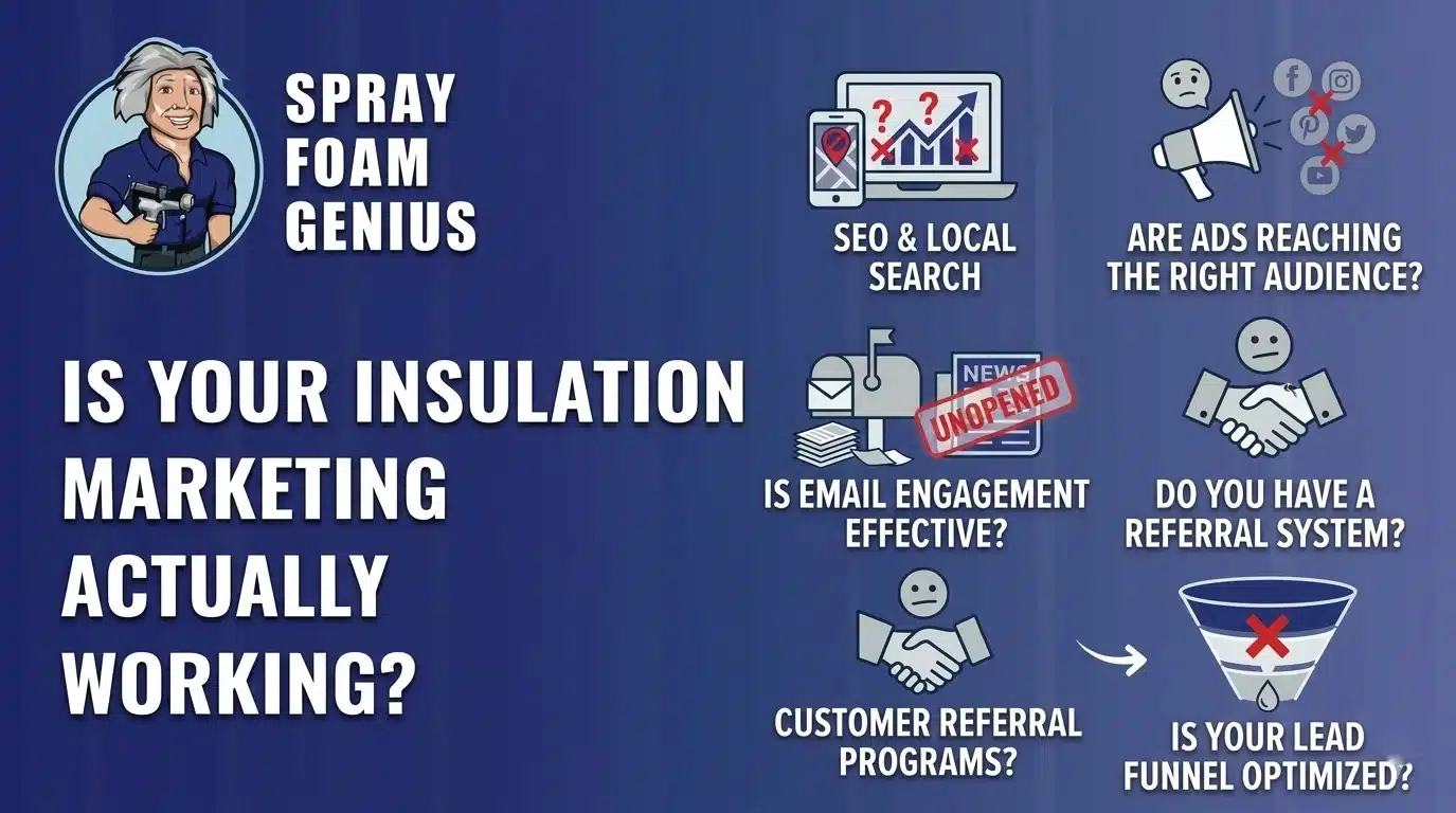Why Insulation Contractors Can't Tell If Their Marketing Is Actually Working
