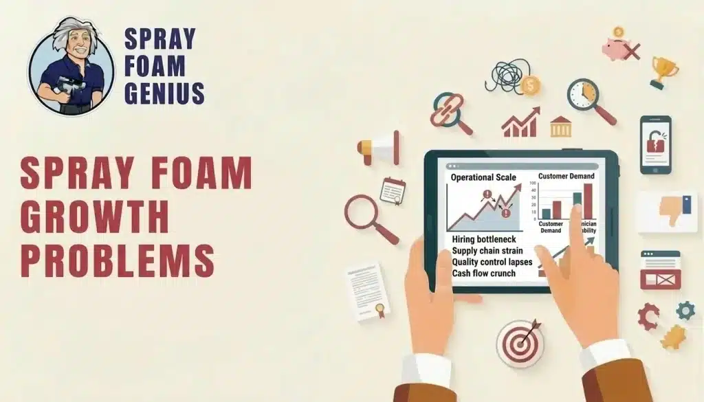 Why Spray Foam Insulation Companies Struggle to Scale Past One Crew