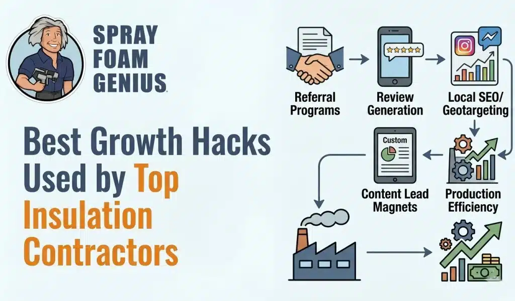 Best Growth Hacks Used by Top Insulation Contractors