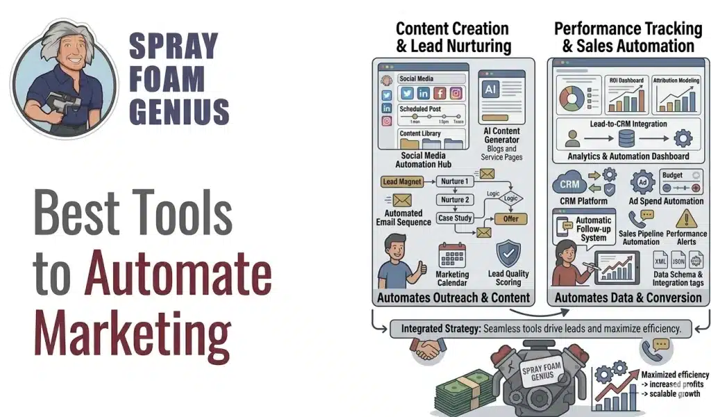 Best Marketing Automation Tools for Insulation Contractors