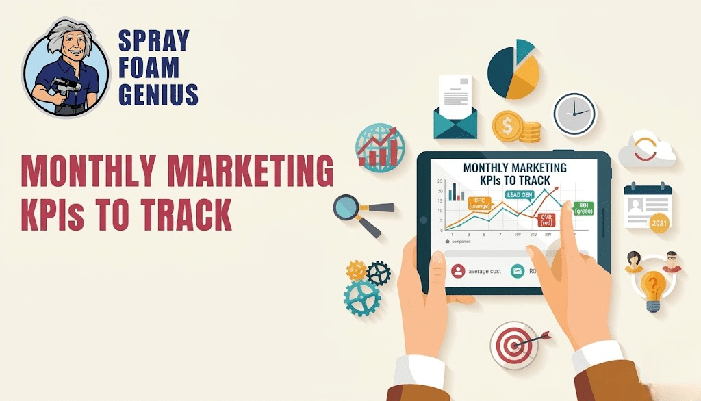 Best Marketing KPIs for Insulation Contractors to Track Every Month