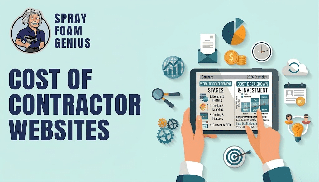 &nbsp;How Much Does It Cost to Build a Lead-Generating Website for Spray Foam Contractors