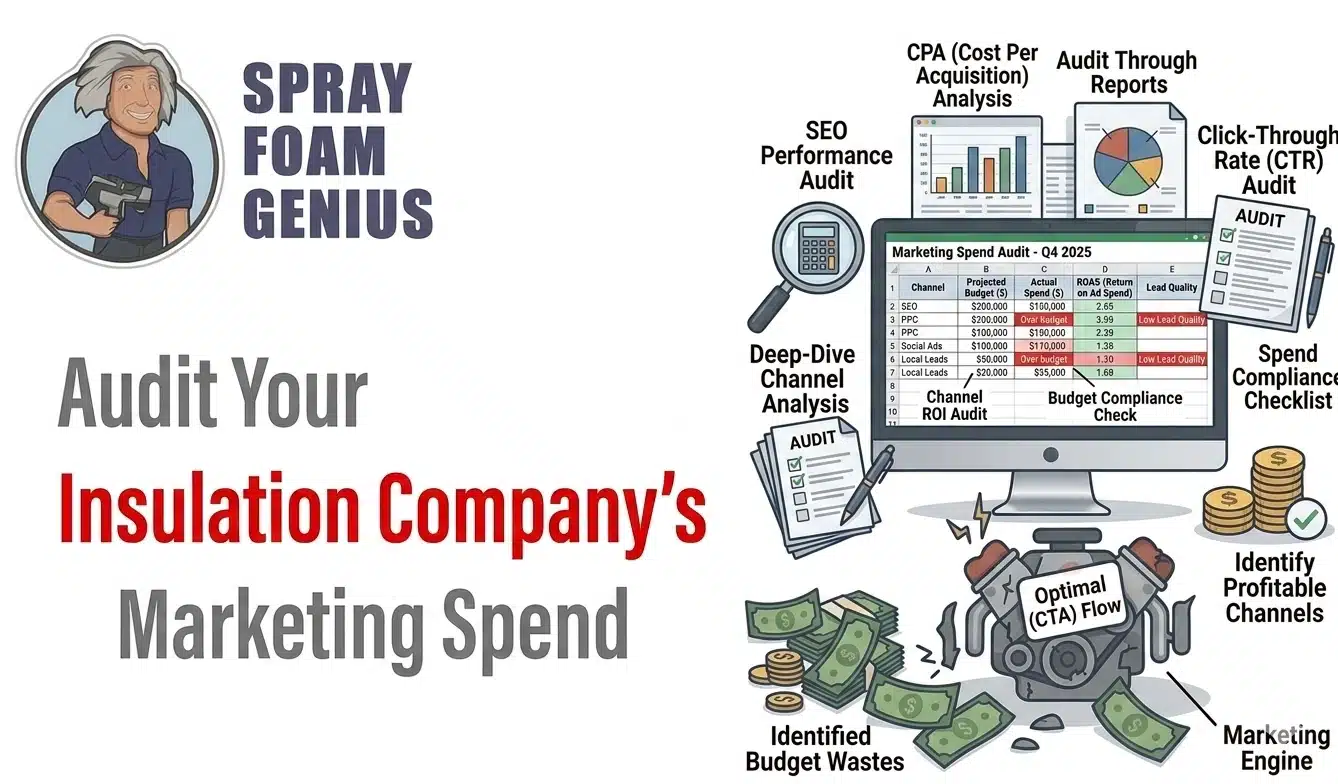 How to Audit Your Insulation Company&rsquo;s Marketing Spend and Cut What Isn&rsquo;t Working