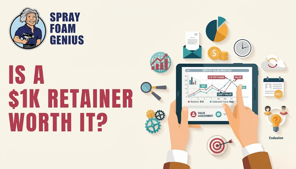 Is a $1,000/Month Marketing Retainer Worth It for an Insulation Contractor?