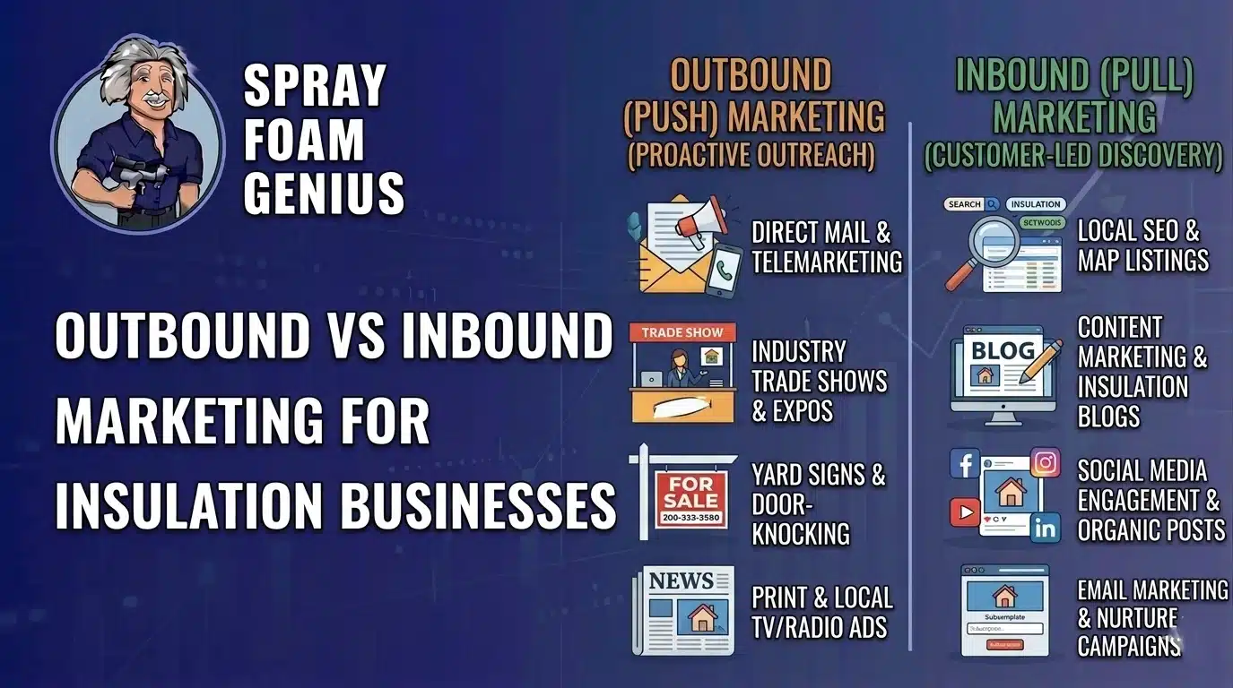 Outbound vs Inbound Marketing for Insulation Businesses Outbound vs Inbound Marketing for Insulation Businesses