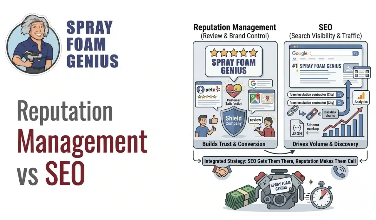 Reputation Management vs SEO for Insulation Companies What Should You Do First Reputation Management vs SEO for Insulation Companies What Should You Do First