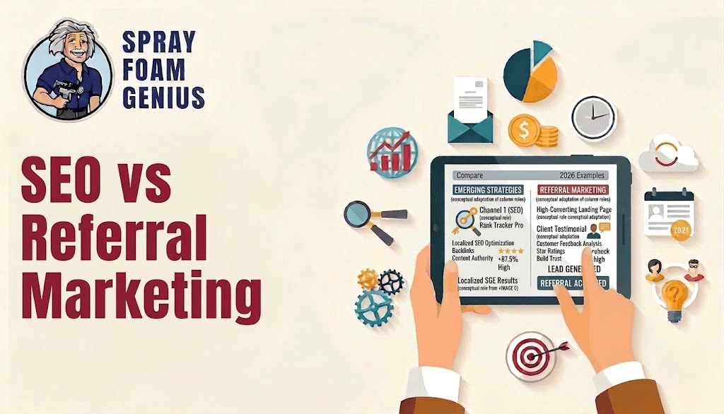 SEO vs Referral Marketing for Insulation Contractors: Which Is More Reliable?