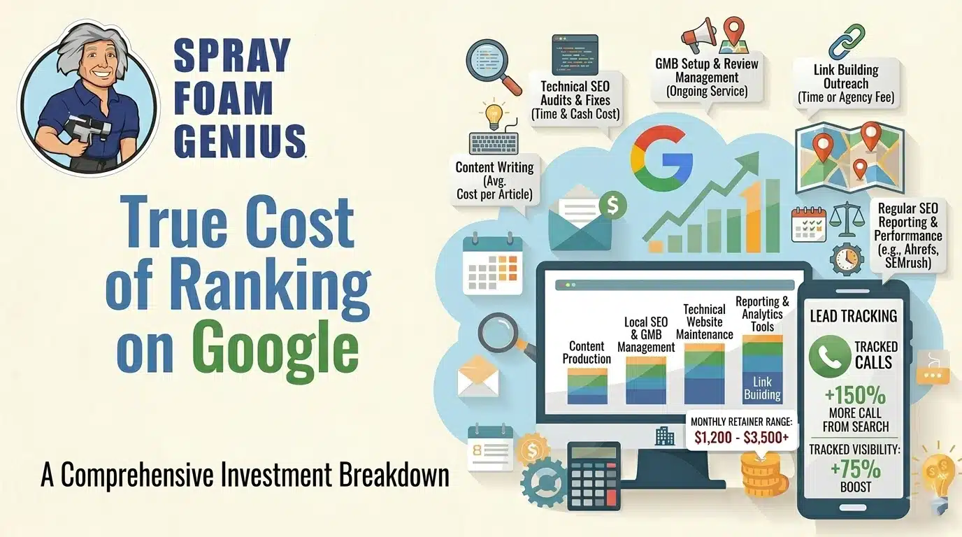 The True Cost of Ranking on Google for Insulation Companies