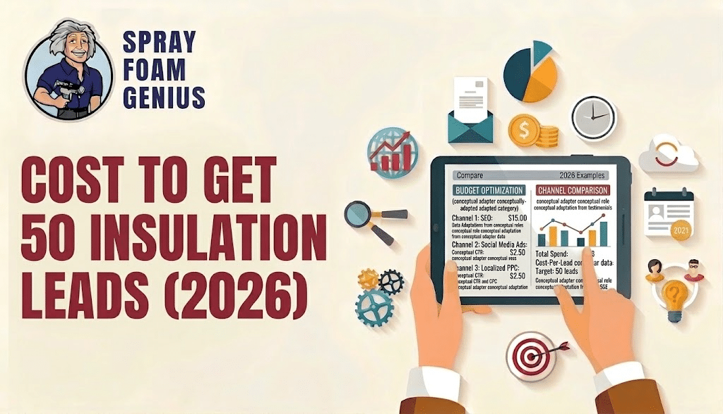 What Does It Cost to Generate 50 Insulation Leads Per Month in 2026?
