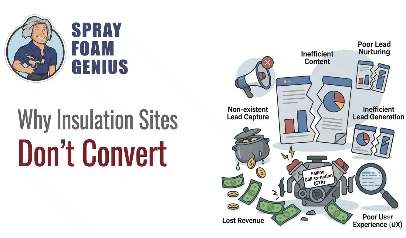 Why Insulation Company Websites Don't Convert Visitors Into Calls Why Insulation Company Websites Don't Convert Visitors Into Calls