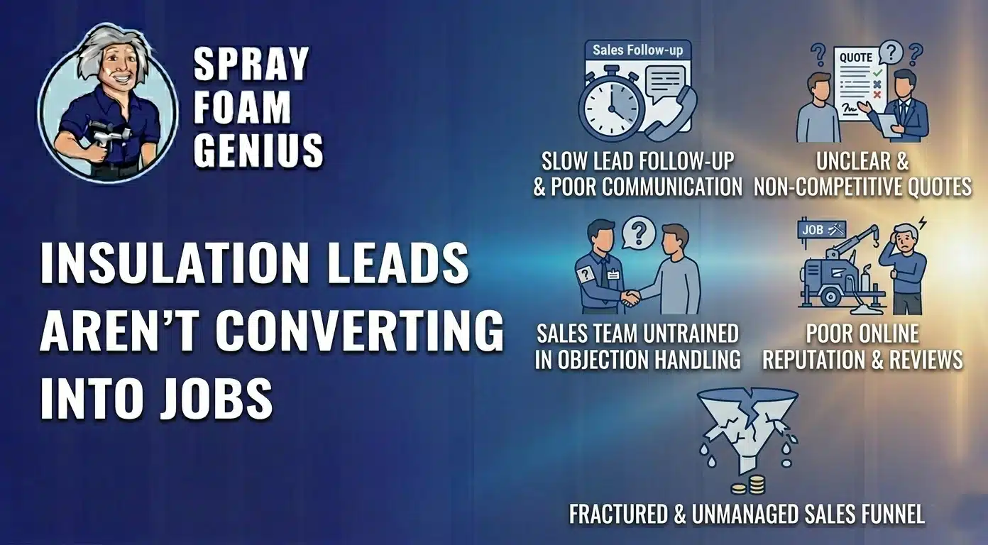 Why Insulation Leads Don&rsquo;t Convert Into Jobs