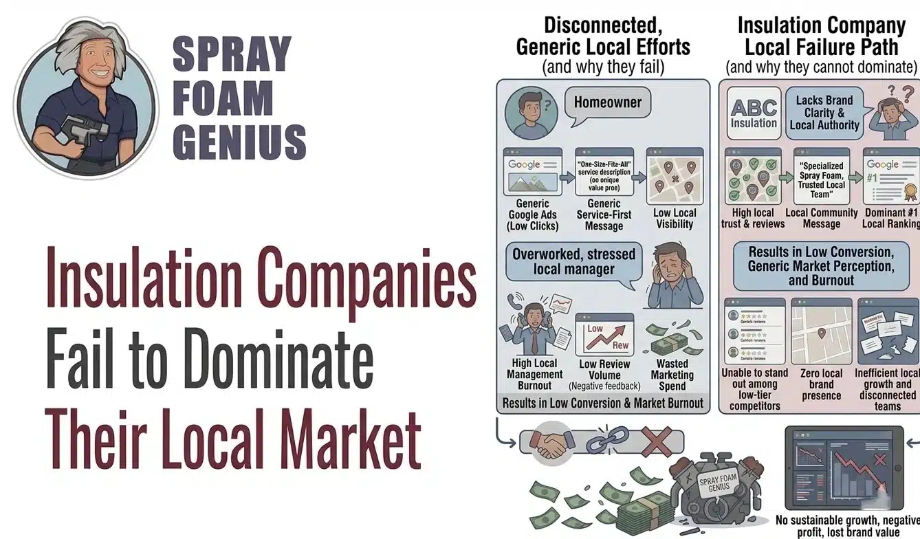 Why Most Insulation Companies Fail to Dominate Their Local Market Why Most Insulation Companies Fail to Dominate Their Local Market