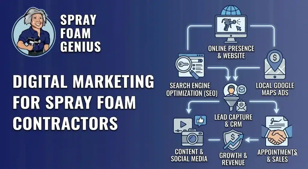 Digital Marketing for Spray Foam Contractors That Drives Real Leads and Growth