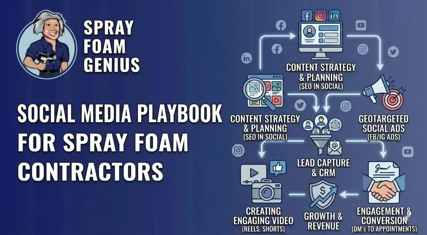 The Proven Social Media Playbook for Spray Foam Contractors The Proven Social Media Playbook for Spray Foam Contractors