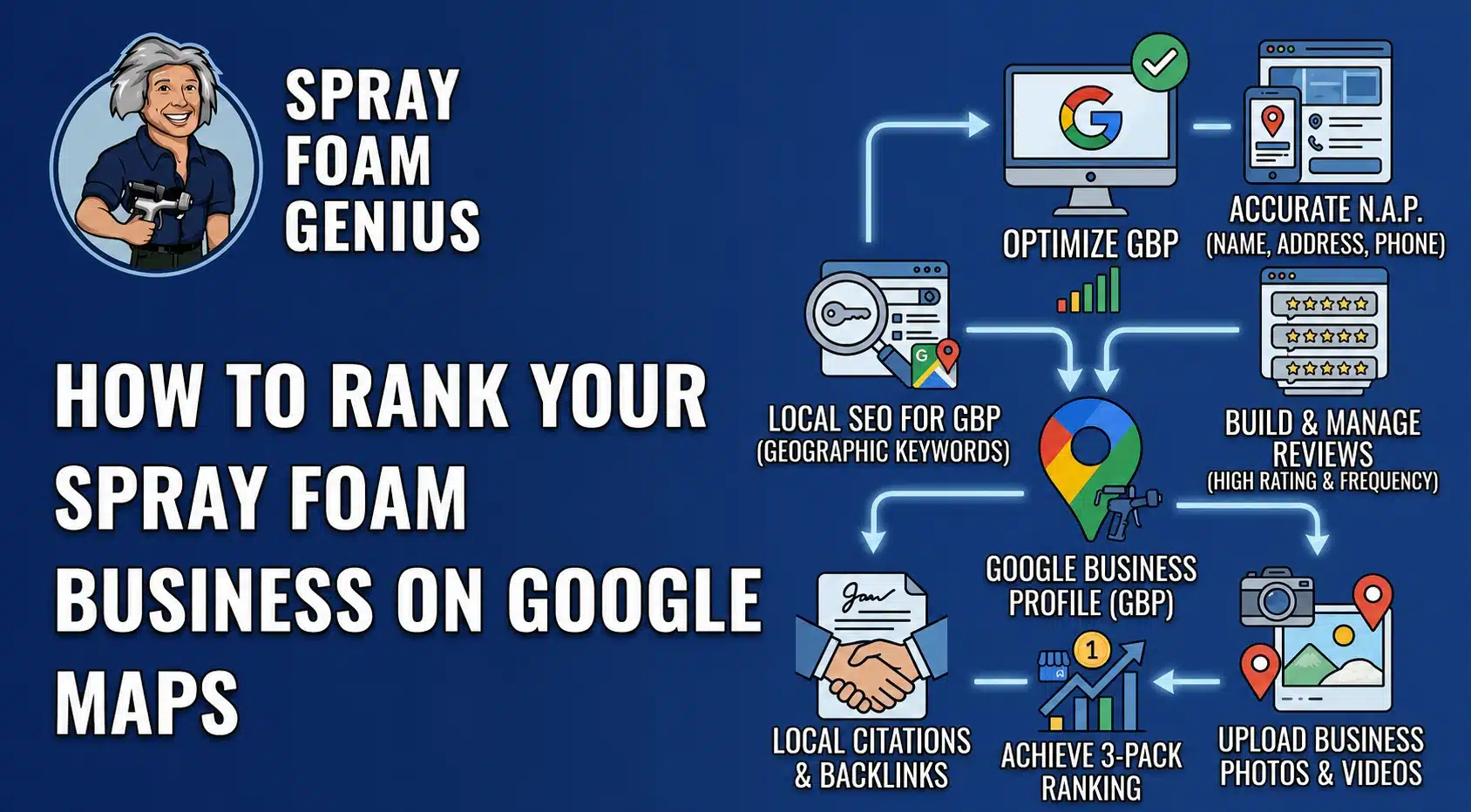 How to Rank Your Spray Foam Business on Google Maps