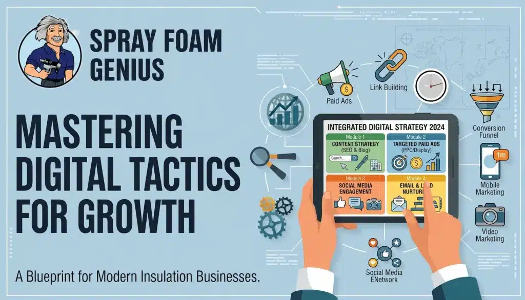 The Modern Digital Marketing Tactics Every Spray Foam Contractor Needs