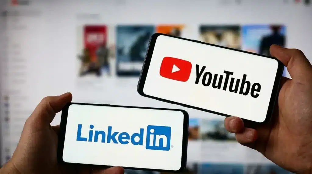YouTube and LinkedIn The Supporting Players YouTube and LinkedIn The Supporting Players