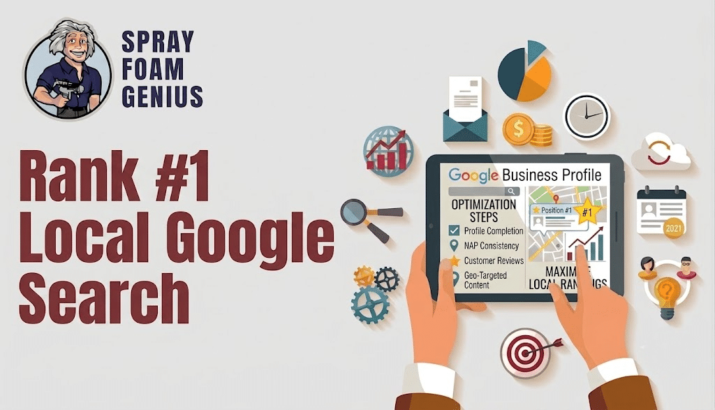 How Spray Foam Insulation Contractors Can Rank #1 in Local Google Search
