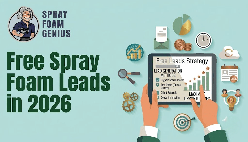How to Get More Spray Foam Leads Without Paying Per Click in 2026