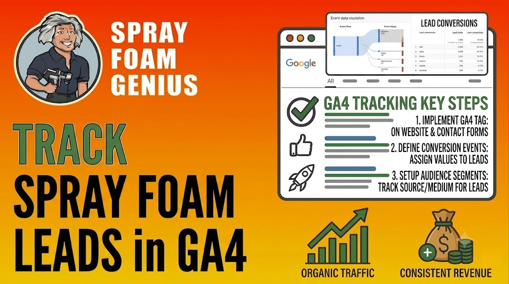 5 GA4 Reports Every Spray Foam Contractor Should Check Every Month