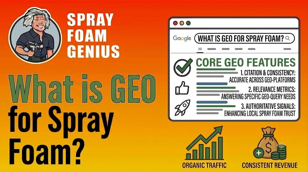 What Is GEO? A Guide for Spray Foam Contractors